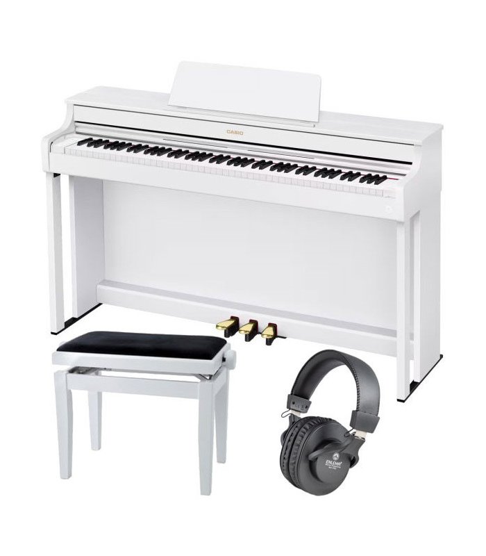 CASIO AP-300 WE SET stolica, slušalice DIGITALNI PIANINO