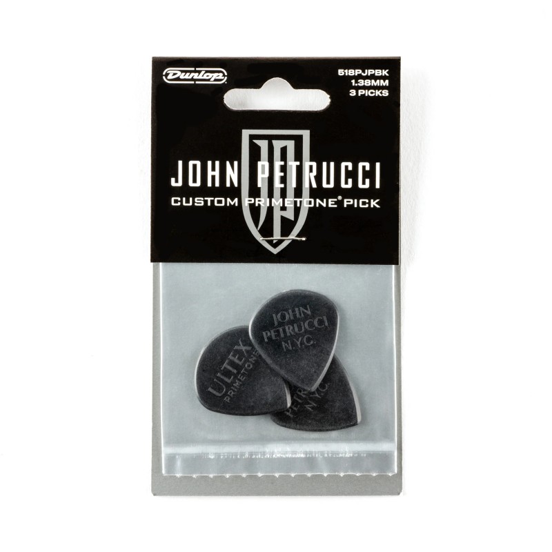 JIM DUNLOP PETRUCCI JAZZ III PRIMETONE 1,38 BLK PACK TRZALICE