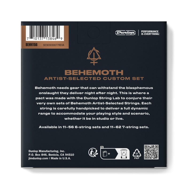 DUNLOP EG-NKL 11/56 BEHEMOTH ŽICE
