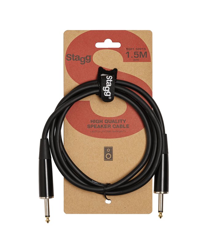 STAGG ZVUČNIČKI SSP1.5PP15 1,5m jack-jack KABEL