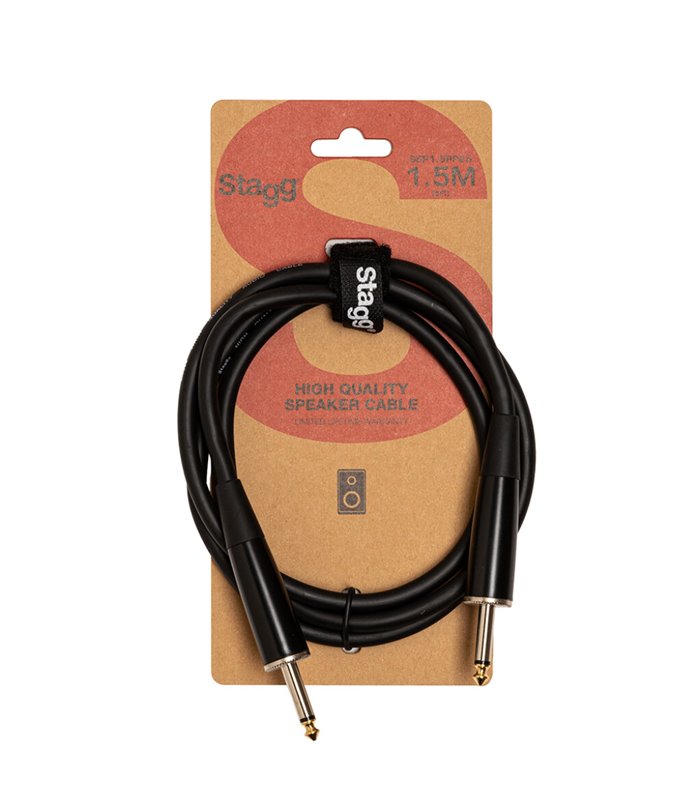 STAGG ZVUČNIČKI SSP1.5PP25 1,5m jack-jack KABEL