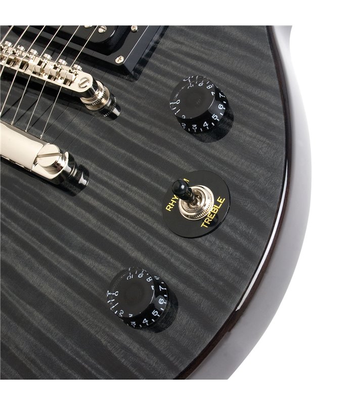 EPIPHONE LES PAUL SPECIAL II PLUS TOP TRANS BLACK GITARA ELEKTRIČNA