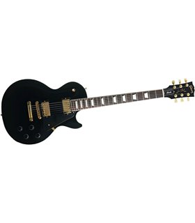 GIBSON LES PAUL STUDIO EXCLUSIVE EBONY GOLD HARDWARE LTD GITARA ELEKTRIČNA