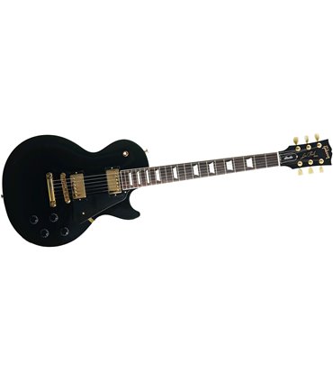 GIBSON LES PAUL STUDIO EXCLUSIVE EBONY GOLD HARDWARE LTD GITARA ELEKTRIČNA