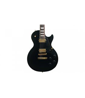 GIBSON LES PAUL STUDIO EXCLUSIVE EBONY GOLD HARDWARE LTD GITARA ELEKTRIČNA
