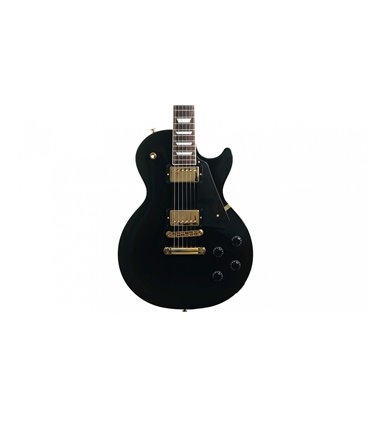 GIBSON LES PAUL STUDIO EXCLUSIVE EBONY GOLD HARDWARE LTD GITARA ELEKTRIČNA