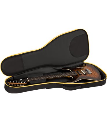CHARVEL PRO-MOD PLUS DINKY D24 HSS E 2PT QM AMBER TIGER EY GITARA ELEKTRIČNA