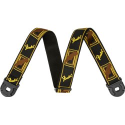 FENDER QUICKGRIP BL/YL/BR MONO REMEN
