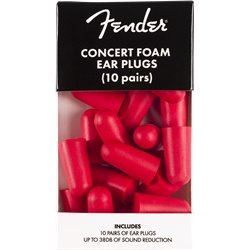 FENDER CONCERT 10 pari crveni ČEPIĆI