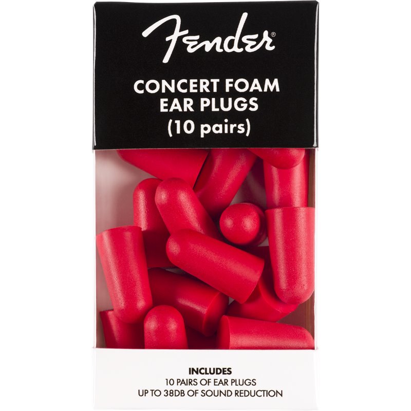 FENDER CONCERT 10 pari crveni ČEPIĆI