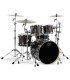 BUBANJ DW PERFORMANCE PEWTER SPARKLE (22,10,12,14,14) SHELL PACK