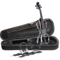 VIOLINA STAGG EVN X-4/4 BK ELEKTRIČNA