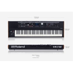 SYNTHESIZER ROLAND VR-730 V-COMBO
