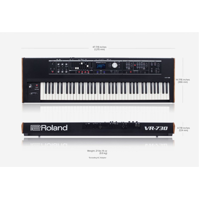 SYNTHESIZER ROLAND VR-730 V-COMBO