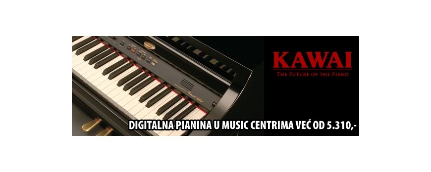 Kawai digitalna pianina u Music centrima