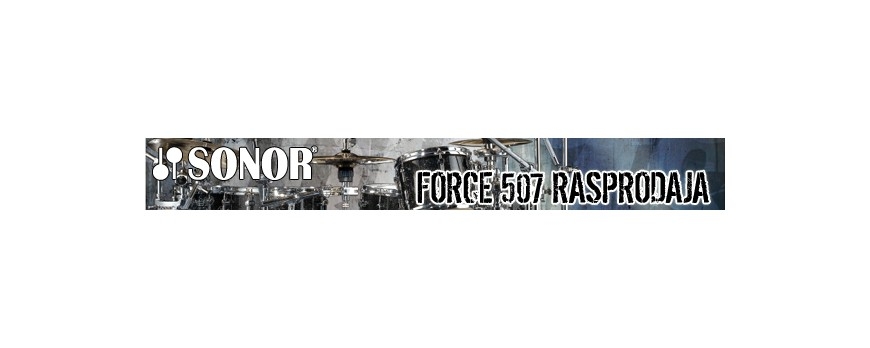 Sonor Force 507 na akciji