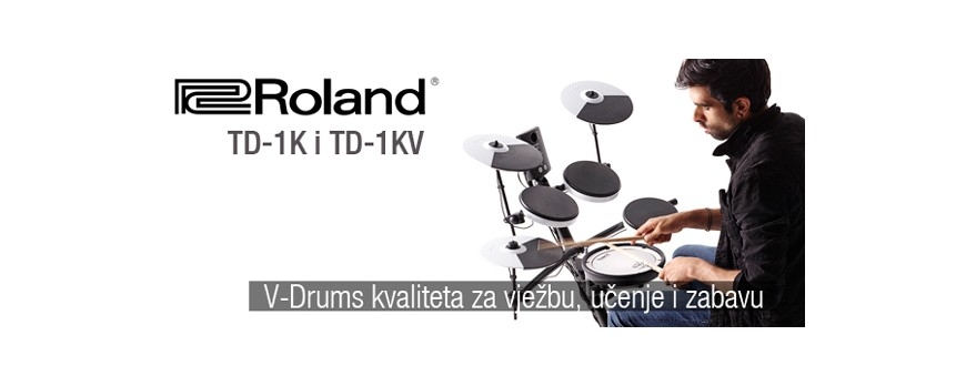 Roland td1k i td1kv idealan elektronac po pristupačnoj cijeni