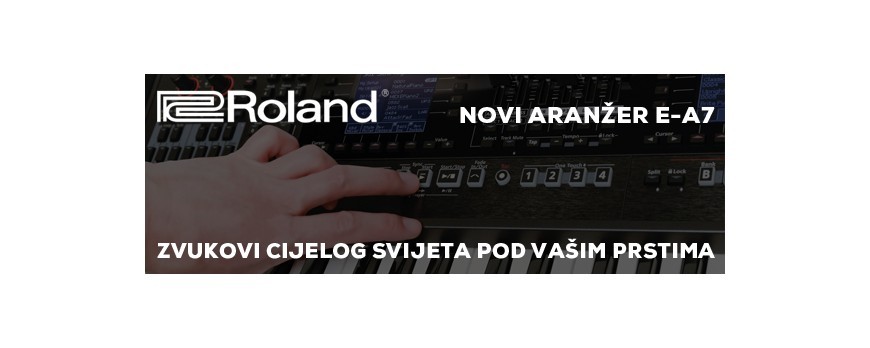 Novi Roland E-A7 Aranžer daje sve što ste tražili
