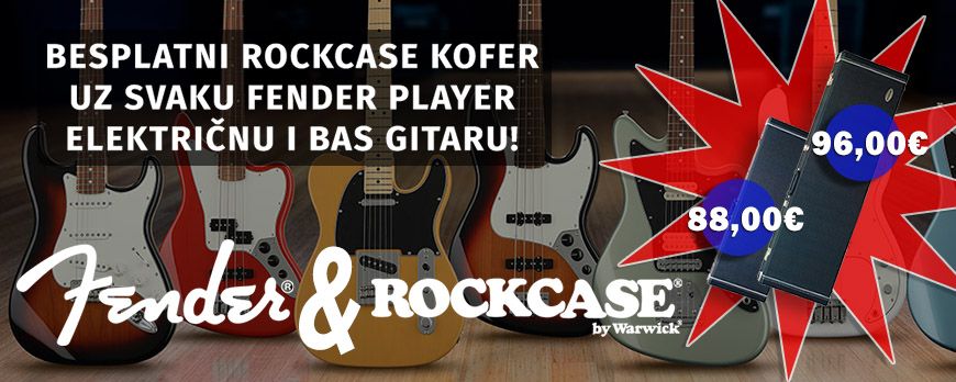 Fender Player & Rockcase kofer AKCIJA