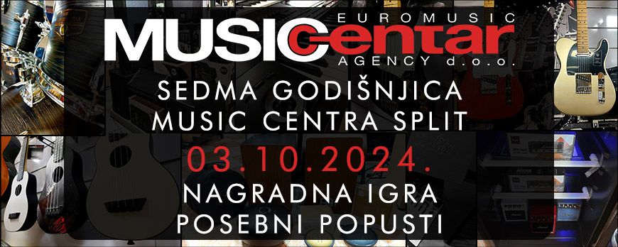 Sedma godišnjica poslovnice Music Centar Split