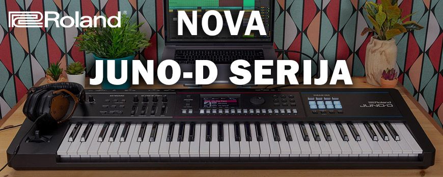 Nova Roland JUNO-D serija synthesizera!