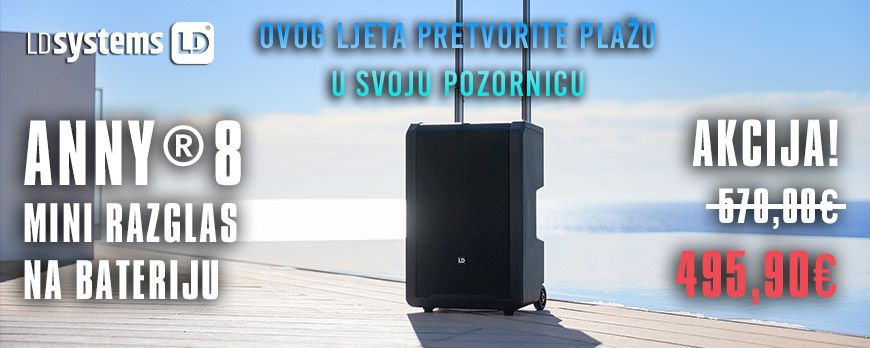 AKCIJA - LD-SYSTEMS ANNY 8