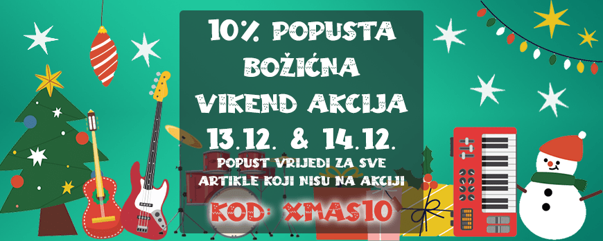 Božićna vikend akcija -10%