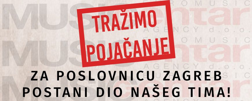 Music Centar zapošljava!